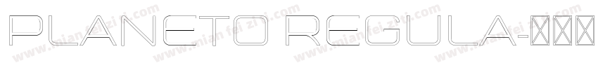 Planeto Regula字体转换